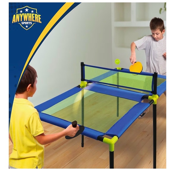 Trampoline ping pong table - Picture 2 of 4